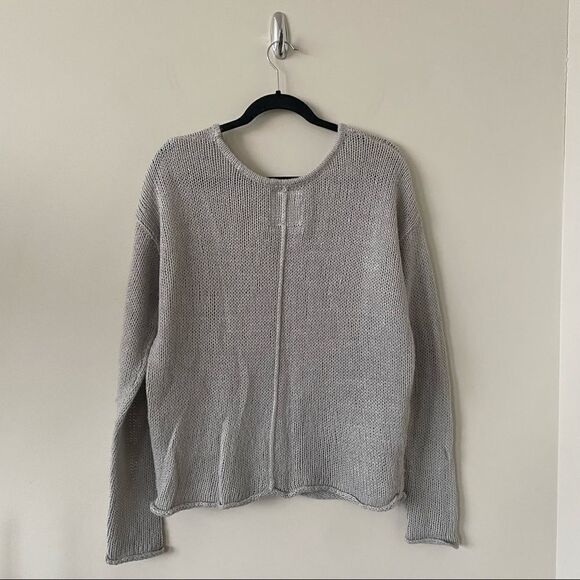 One Teaspoon X Urban Outfitter Cocoon Rolled Hem Long Sleeve Knit Sweater - Picture 3 of 9